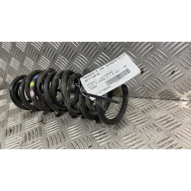 Ressort de suspension arriere RENAULT CLIO 4 Photo n°3