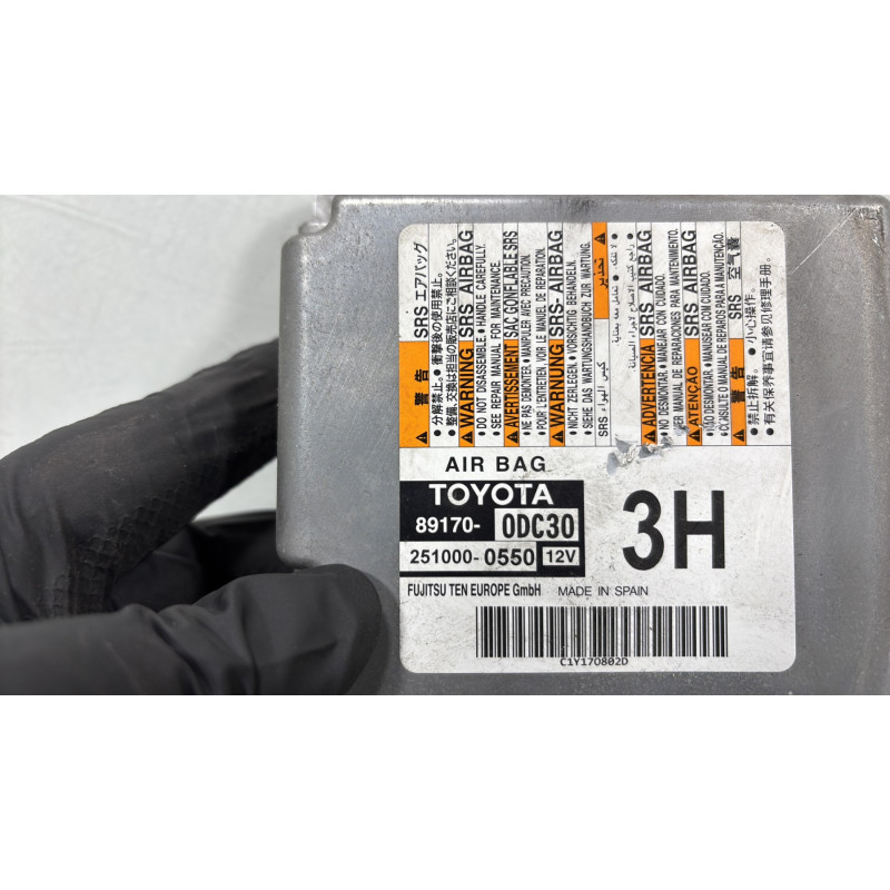 Boitier air bag TOYOTA YARIS 3 Photo n°4