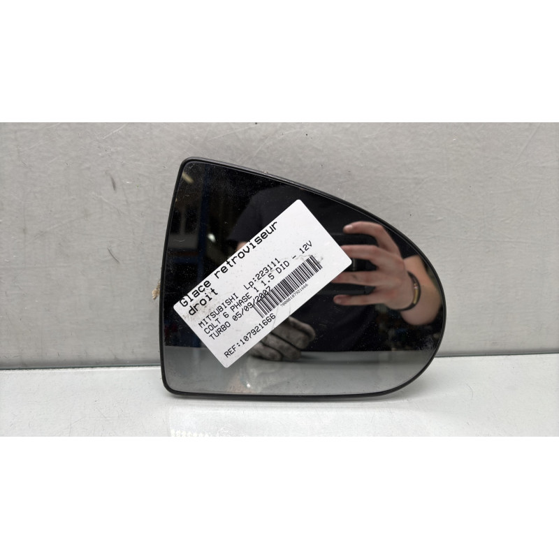 Glace retroviseur droit MITSUBISHI COLT 6 Photo n°1