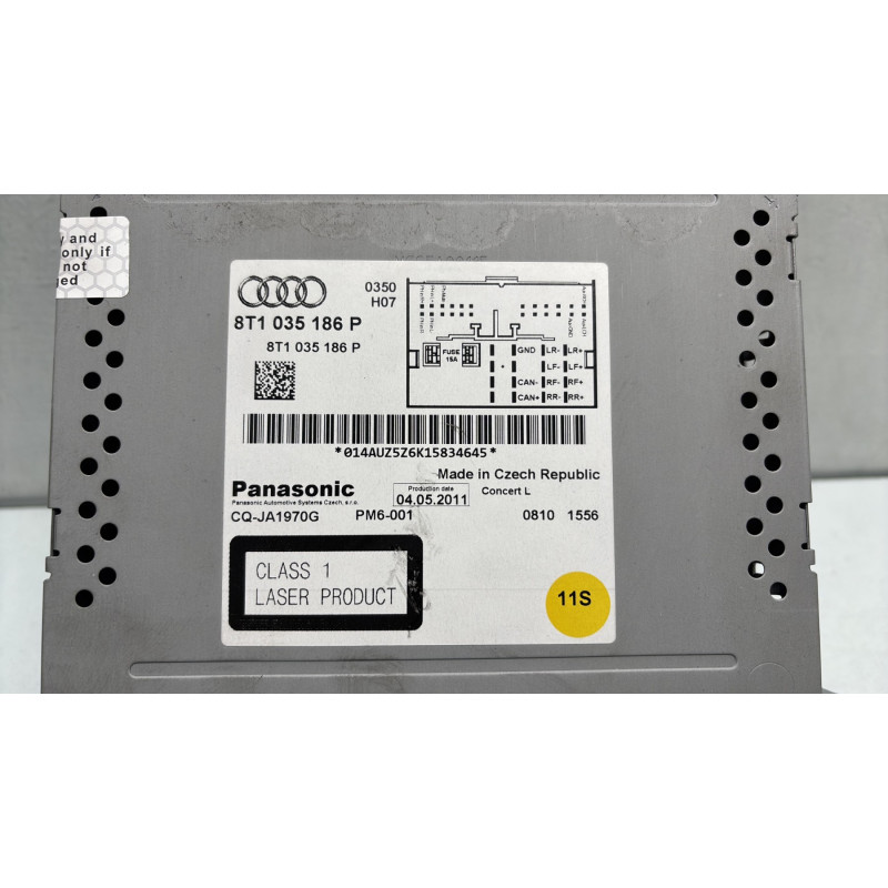 Autoradio d'origine AUDI A4 3 Photo n°5