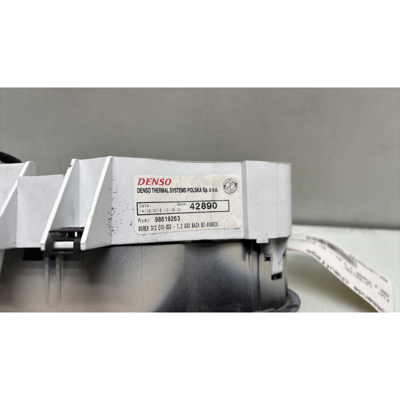 Commande chauffage FIAT 500 2 Photo n°4