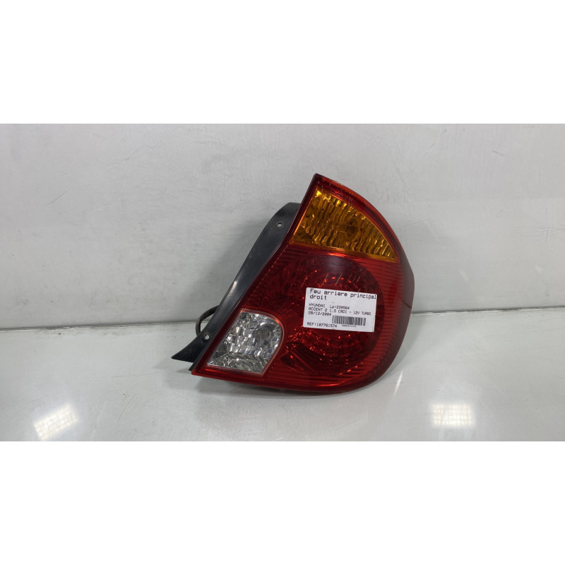 Feu arriere principal droit (feux) HYUNDAI ACCENT 2 Photo n°1