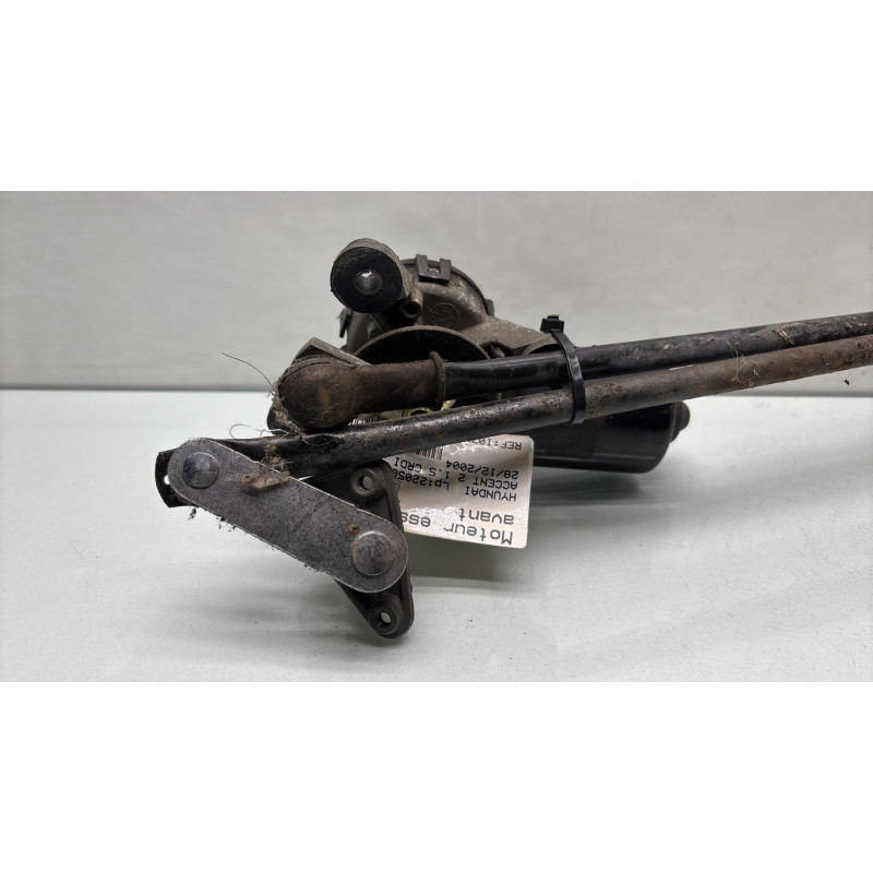 Moteur essuie glace avant HYUNDAI ACCENT 2 Photo n°4