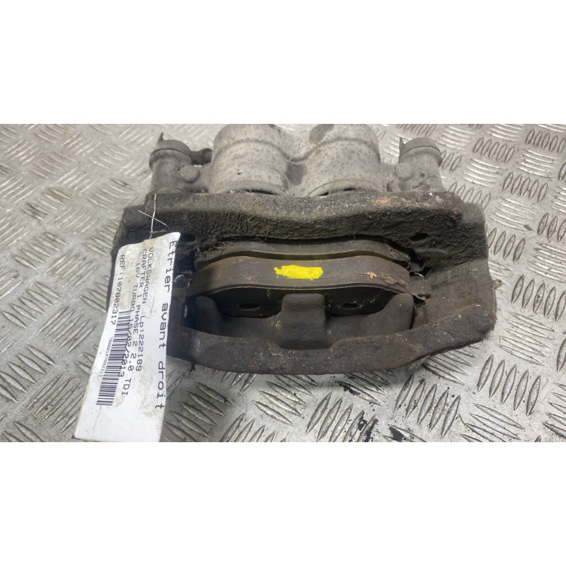 Etrier avant droit (freinage) VOLKSWAGEN CRAFTER 1 Photo n°1