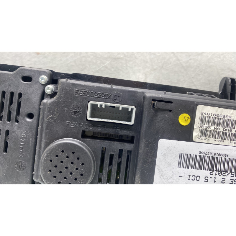 Compteur RENAULT SCENIC 3 Photo n°3