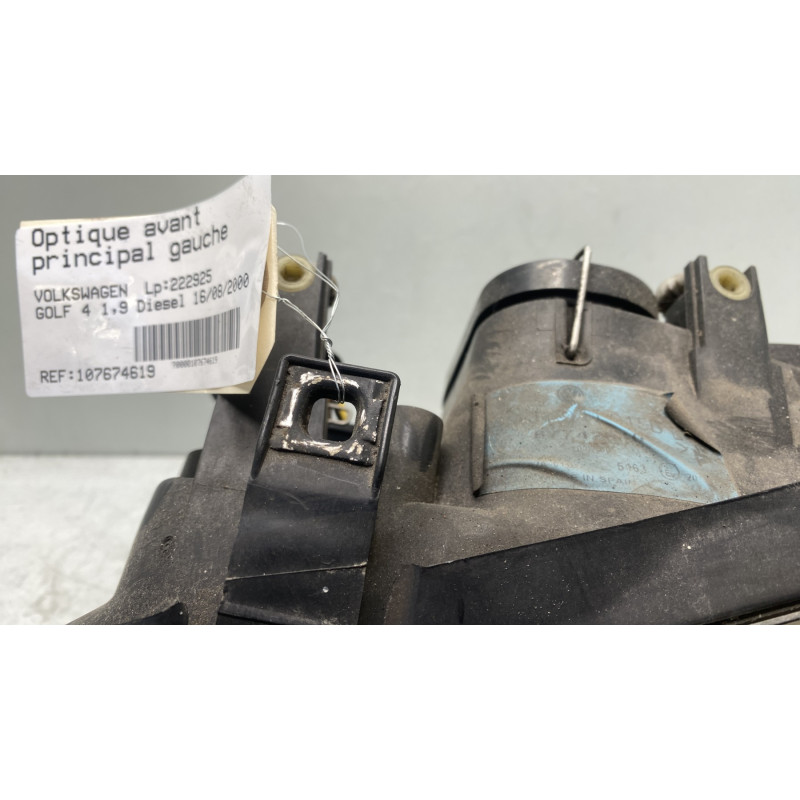Optique avant principal gauche (feux)(phare) VOLKSWAGEN GOLF 4 Photo n°4