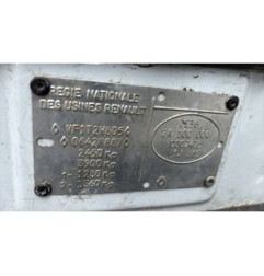 Vitre arriere gauche RENAULT TRAFIC 1