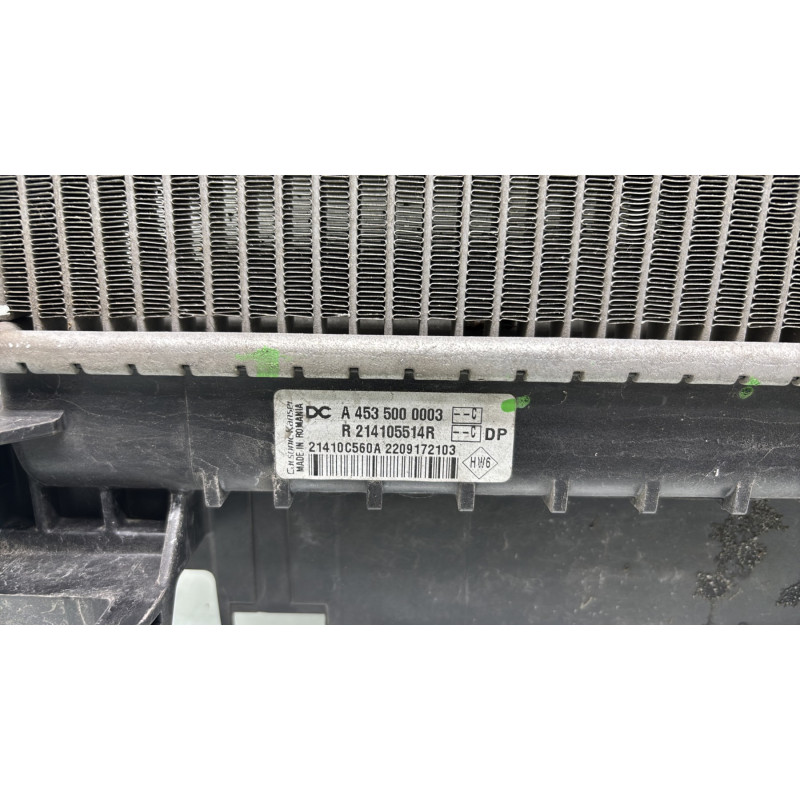 Radiateur eau RENAULT TWINGO 3 Photo n°3