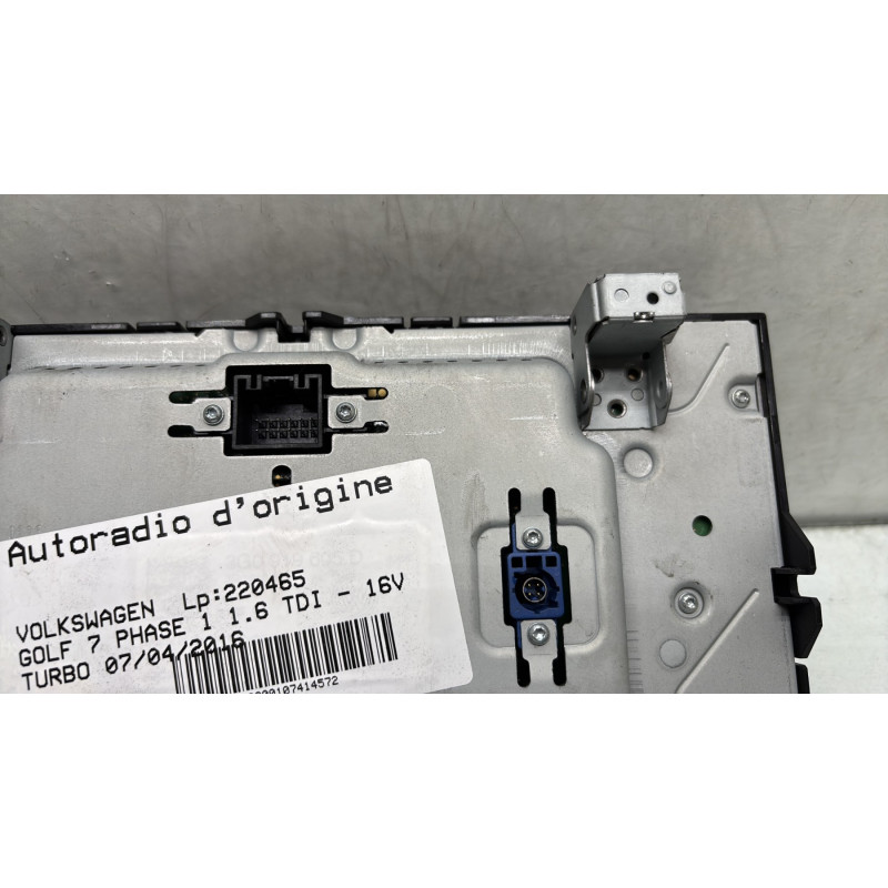 Autoradio d'origine VOLKSWAGEN GOLF 7 Photo n°3
