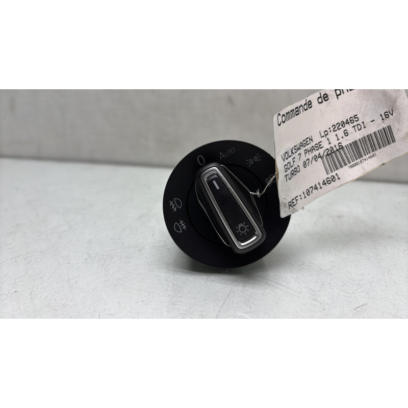 Commande de phare VOLKSWAGEN GOLF 7 Photo n°1