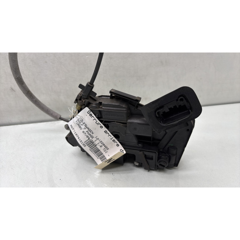 Serrure arriere droit VOLKSWAGEN GOLF 7 Photo n°3