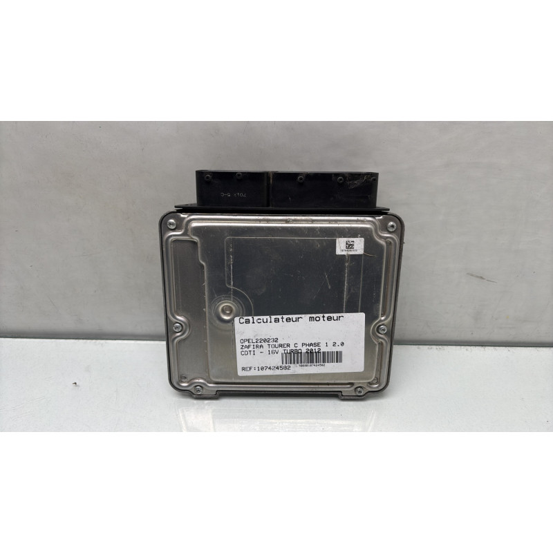 Calculateur moteur OPEL ZAFIRA TOURER C Photo n°4