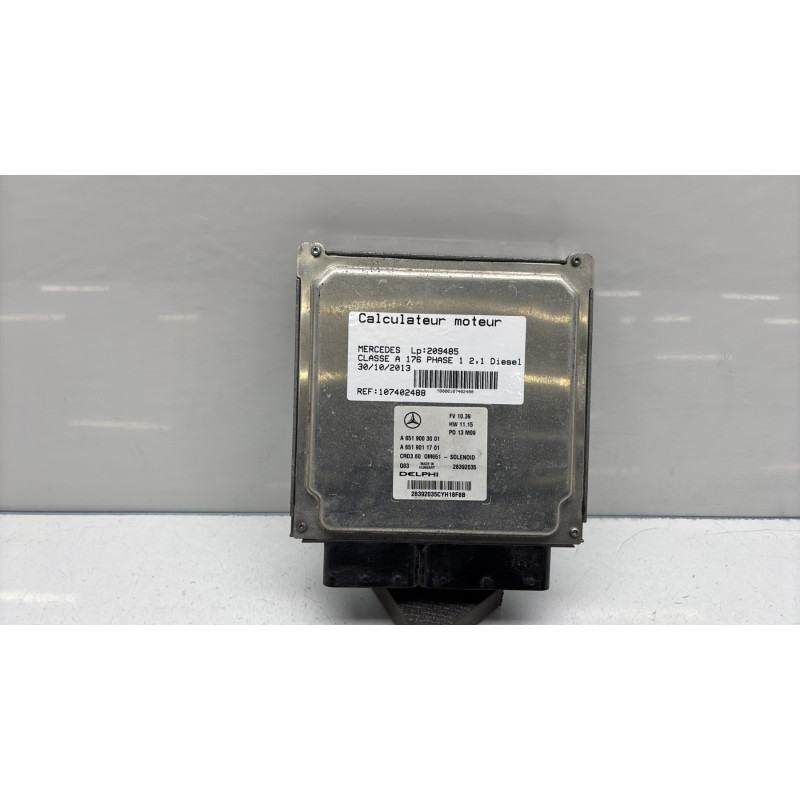 Calculateur moteur MERCEDES CLASSE A 176 Photo n°3