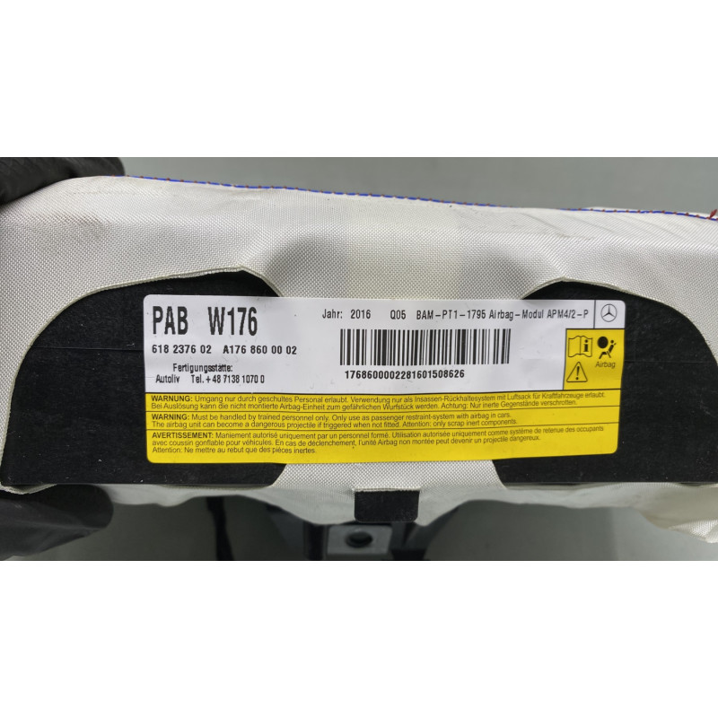 Air bag passager MERCEDES CLASSE A 176 Photo n°2