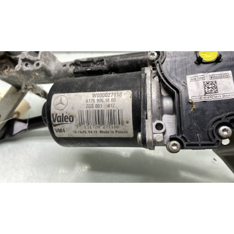 Moteur essuie glace avant MERCEDES CLASSE A 176 Photo n°7