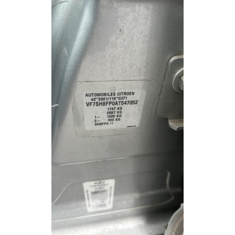 Kit de demarrage CITROEN C3 PICASSO Photo n°19