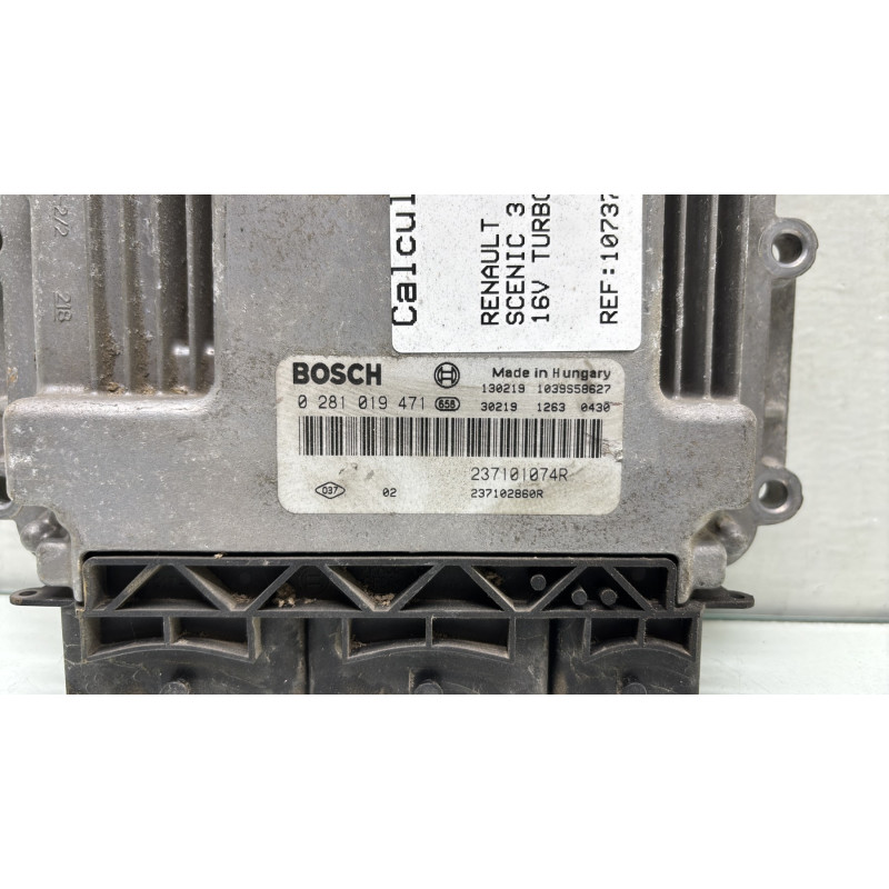 Calculateur moteur RENAULT SCENIC 3 Photo n°2