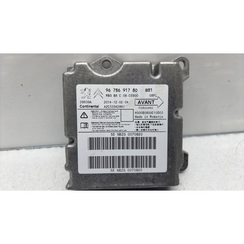 Boitier air bag DS DS5 Photo n°2