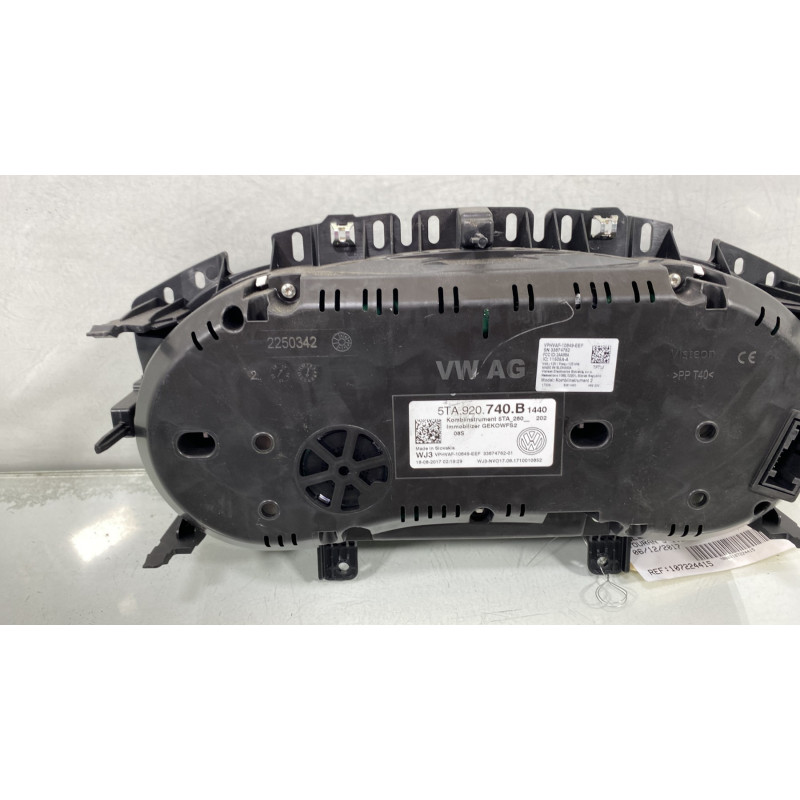 Compteur VOLKSWAGEN TOURAN 3 Photo n°4