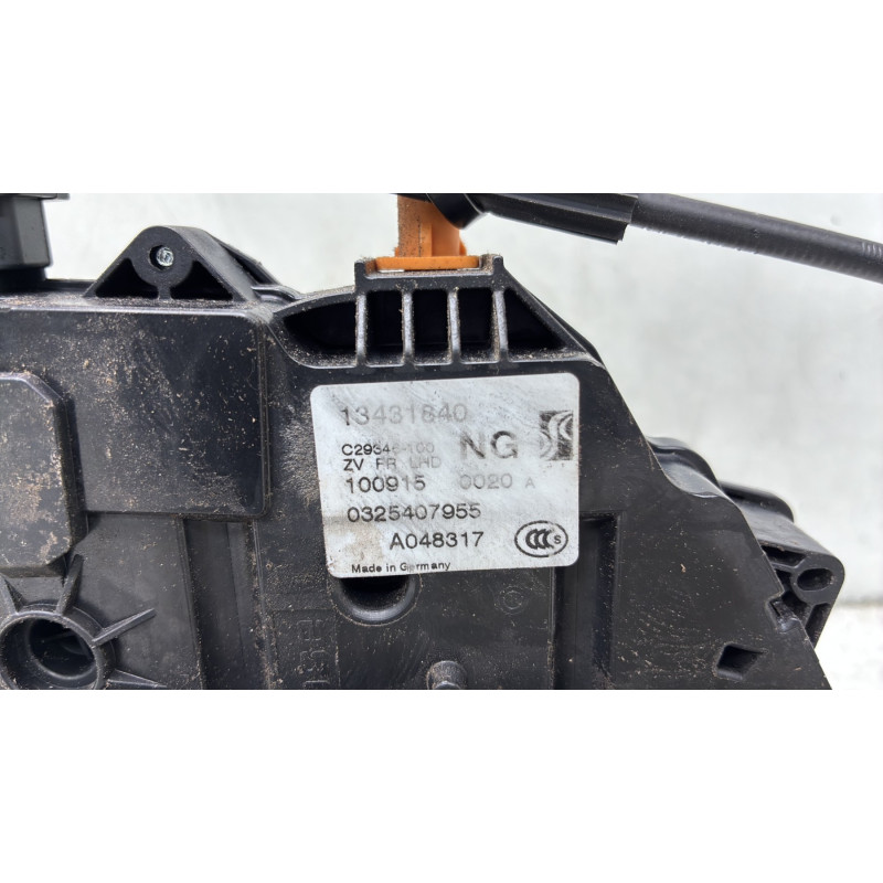 Serrure avant droit OPEL CORSA E Photo n°3