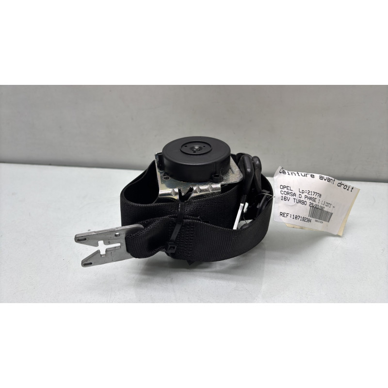 Ceinture avant droit OPEL CORSA D Photo n°3