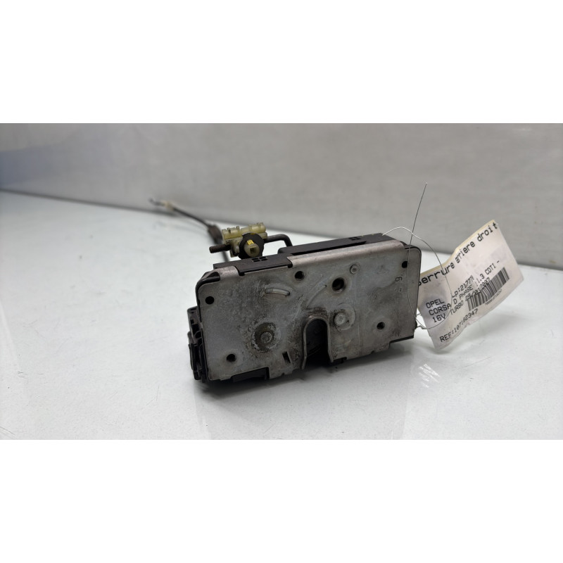 Serrure arriere droit OPEL CORSA D Photo n°1