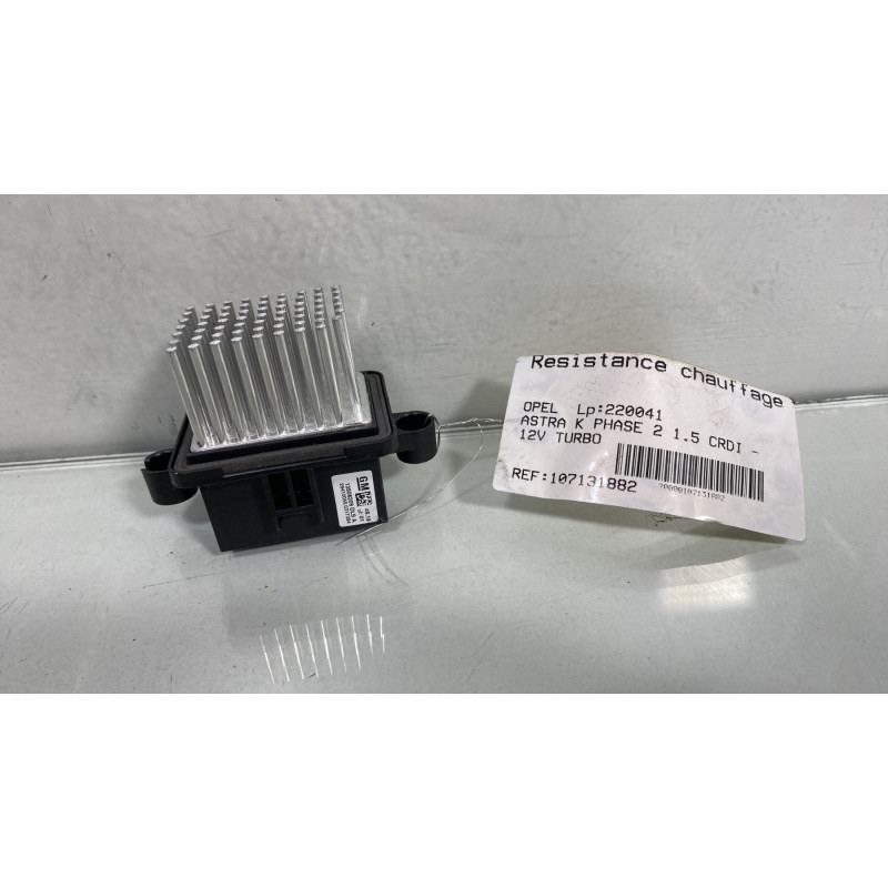 Resistance chauffage OPEL ASTRA K Photo n°1