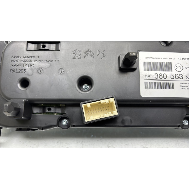 Compteur PEUGEOT 208 2 Photo n°6