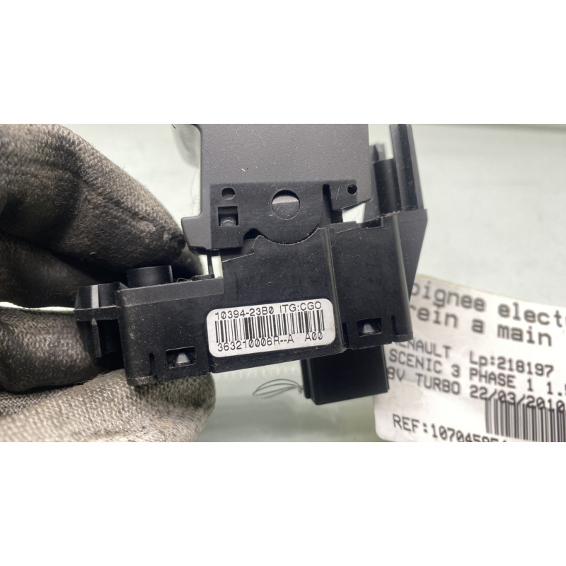 Poignee electrique frein a main RENAULT SCENIC 3 Photo n°4