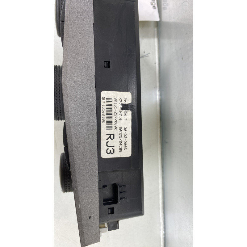 Commande chauffage OPEL ZAFIRA B Photo n°2