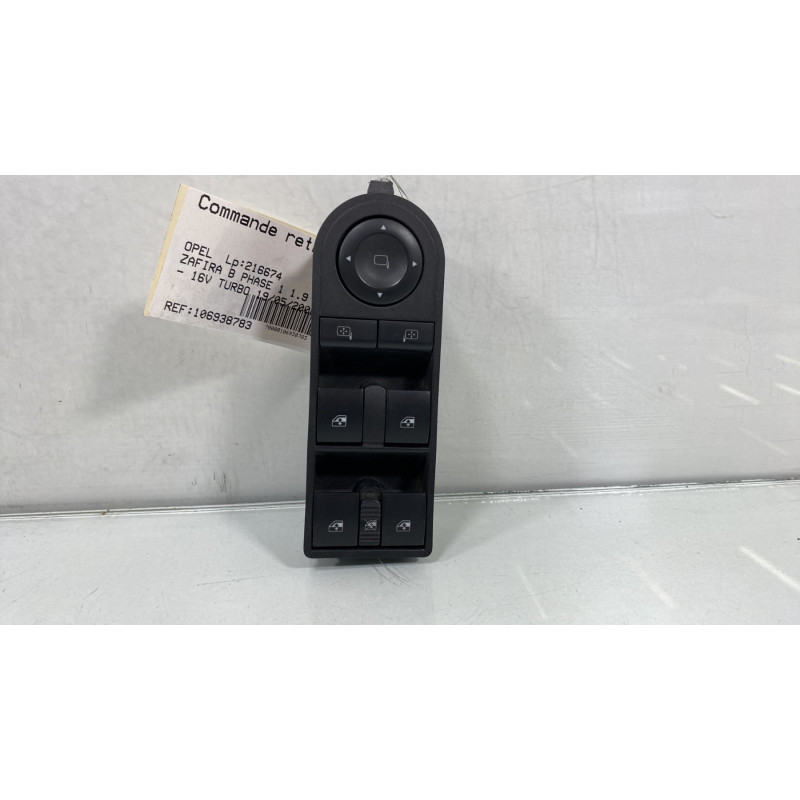 Commande retroviseurs OPEL ZAFIRA B Photo n°3