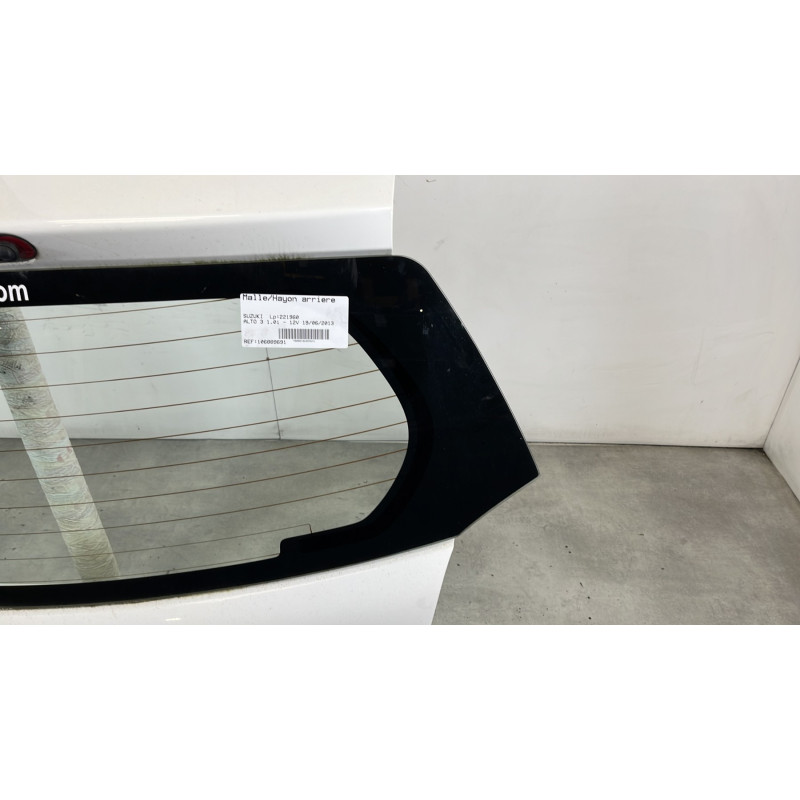 Malle/Hayon arriere SUZUKI ALTO 3 Photo n°4