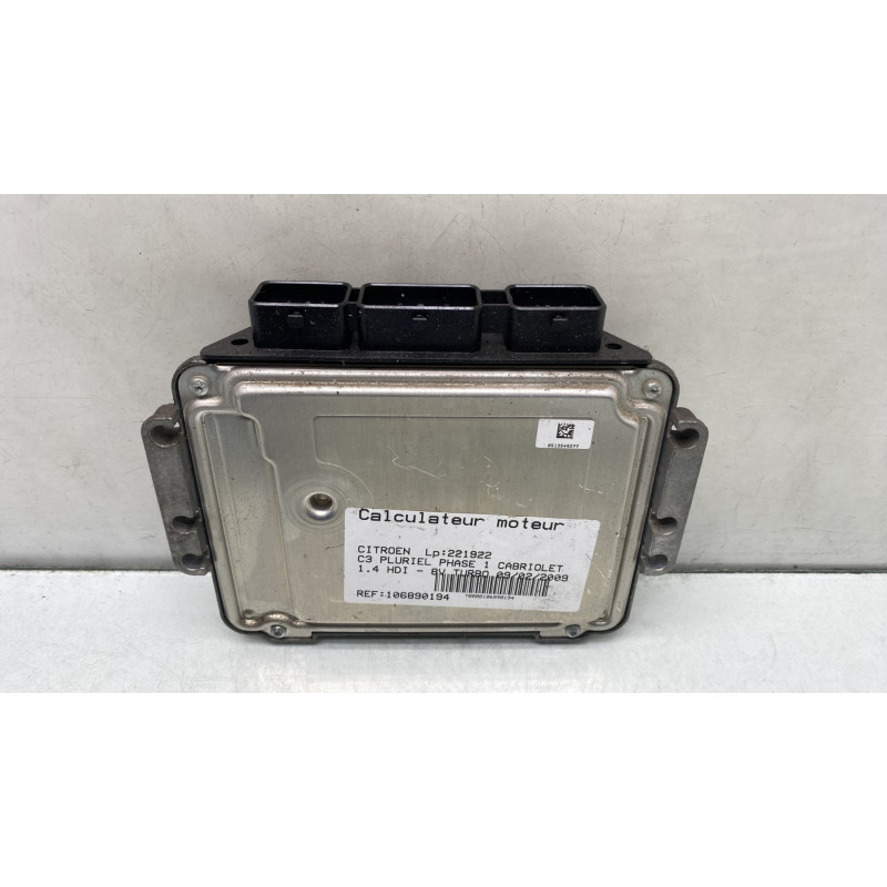 Calculateur moteur CITROEN C3 PLURIEL Photo n°4