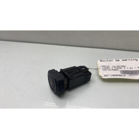 Bouton de warning DACIA LOGAN 1