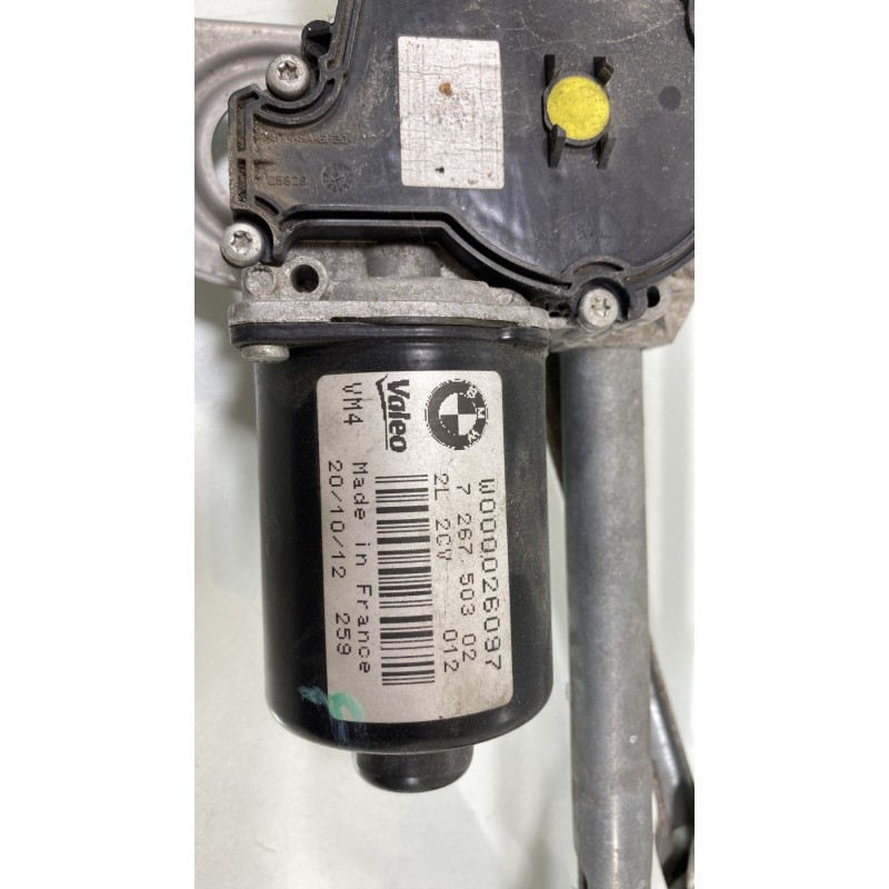 Moteur essuie glace avant BMW SERIE 1 F20 Photo n°2