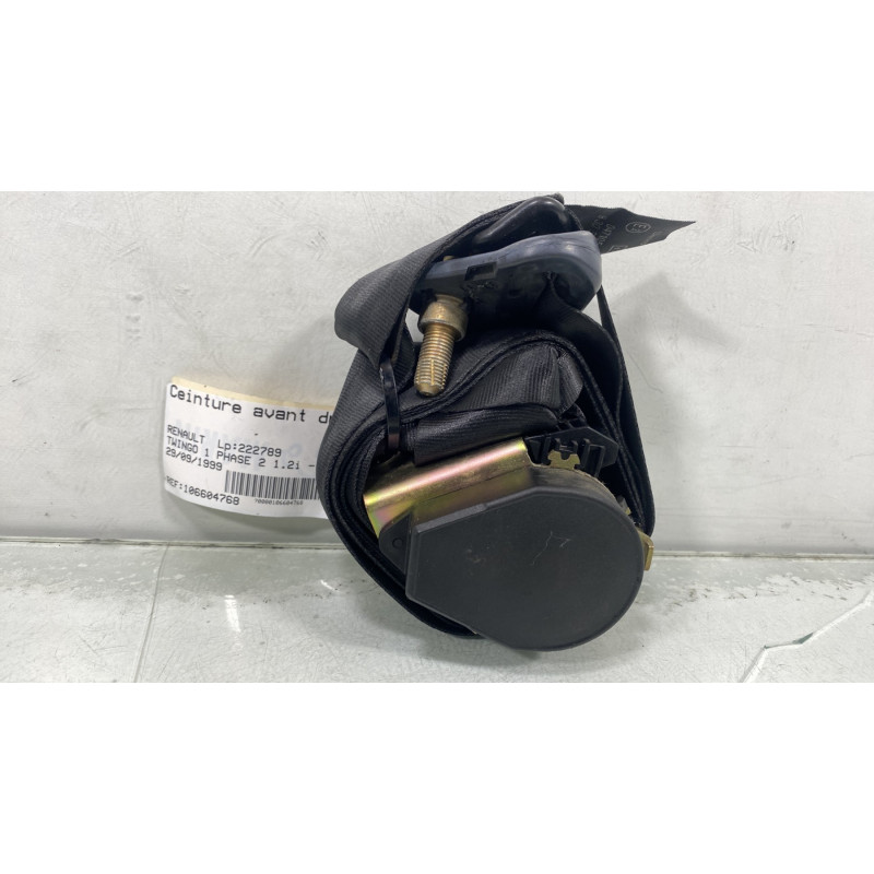 Ceinture avant droit RENAULT TWINGO 1 Photo n°1