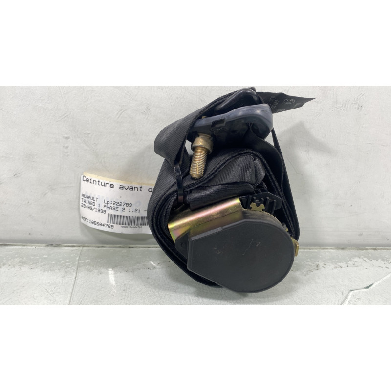 Ceinture avant droit RENAULT TWINGO 1 Photo n°2