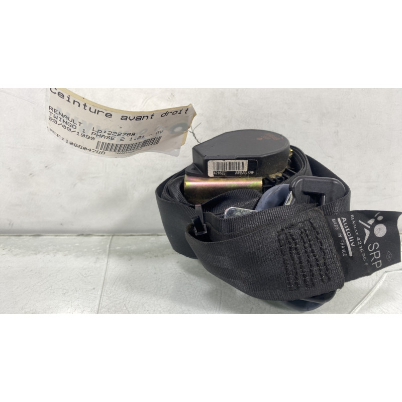 Ceinture avant droit RENAULT TWINGO 1 Photo n°4