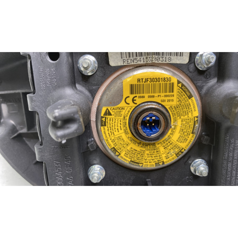 Air bag conducteur DACIA SANDERO 2 Photo n°3
