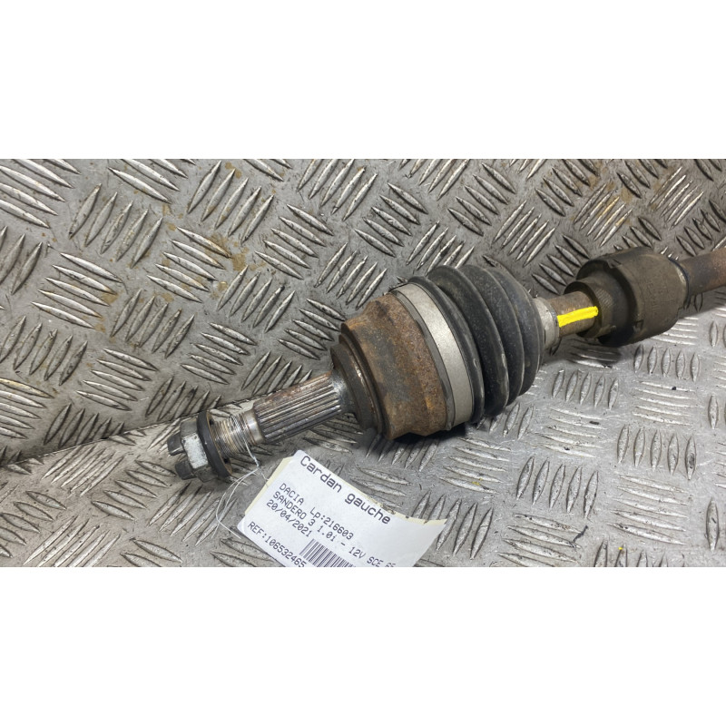 Cardan gauche (transmission) DACIA SANDERO 3 Photo n°2