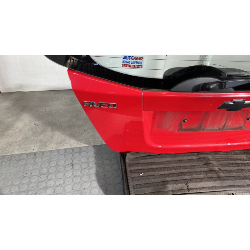 Malle/Hayon arriere CHEVROLET AVEO 1 Photo n°6
