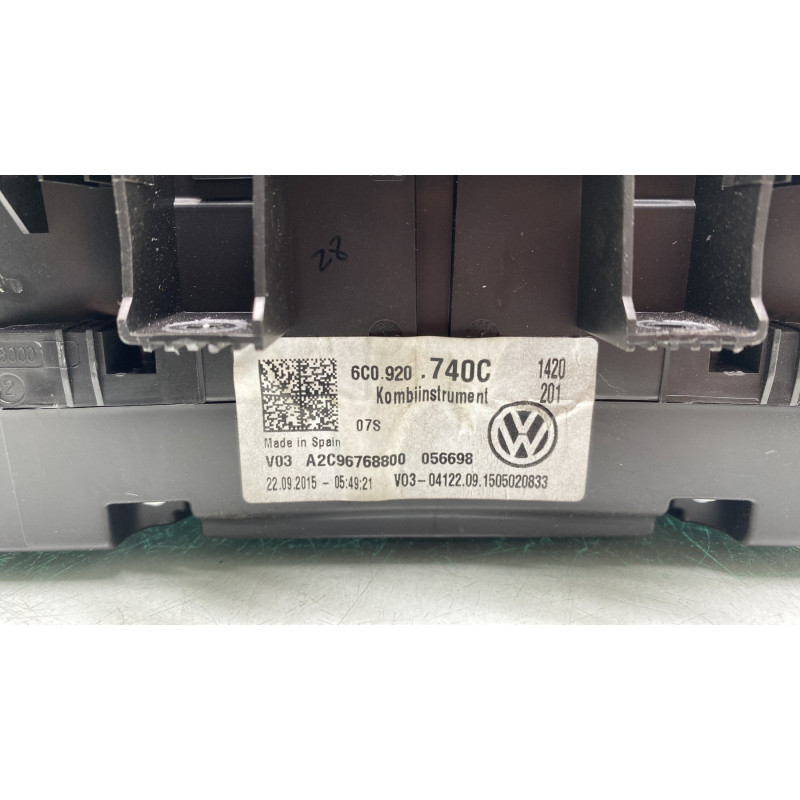 Compteur VOLKSWAGEN POLO 5 Photo n°4