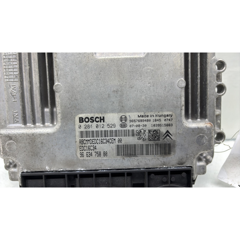 Calculateur moteur CITROEN C3 1 Photo n°1