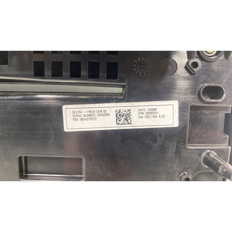 Commande chauffage CITROEN C4 2 Photo n°5