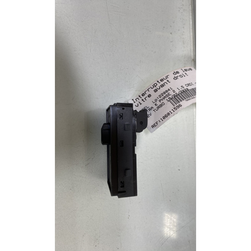 Interrupteur de leve vitre avant droit OPEL ASTRA K Photo n°3