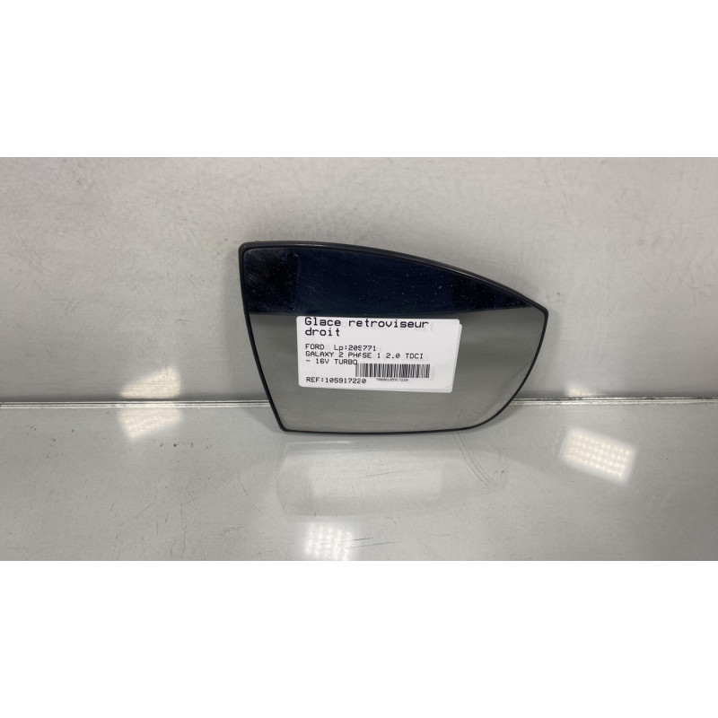 Glace retroviseur droit FORD GALAXY 2 Photo n°1