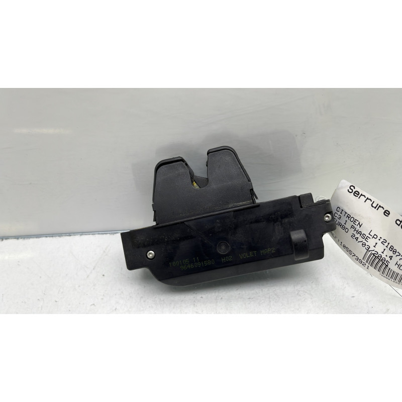 Serrure de coffre CITROEN C3 1 Photo n°3