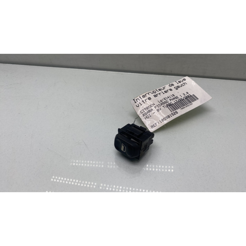 Interrupteur de leve vitre arriere gauche CITROEN XSARA PICASSO Photo n°2