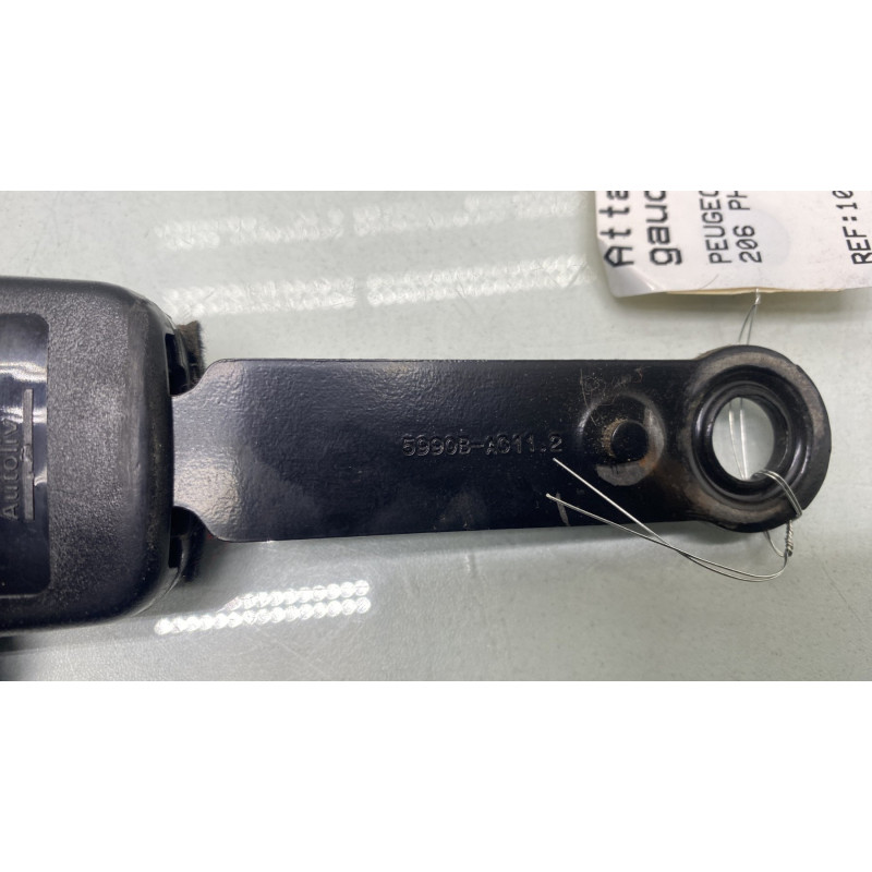 Attache ceinture avant gauche PEUGEOT 206 Photo n°4