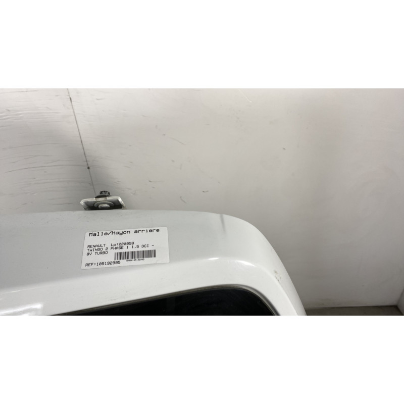 Malle/Hayon arriere RENAULT TWINGO 2 Photo n°3